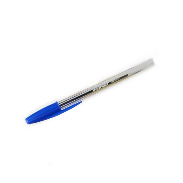 PEN BPN M 1.0 CLEAR BLUE PENFLEX