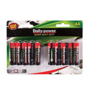 AA Heavy Duty Batteries 20 Pack