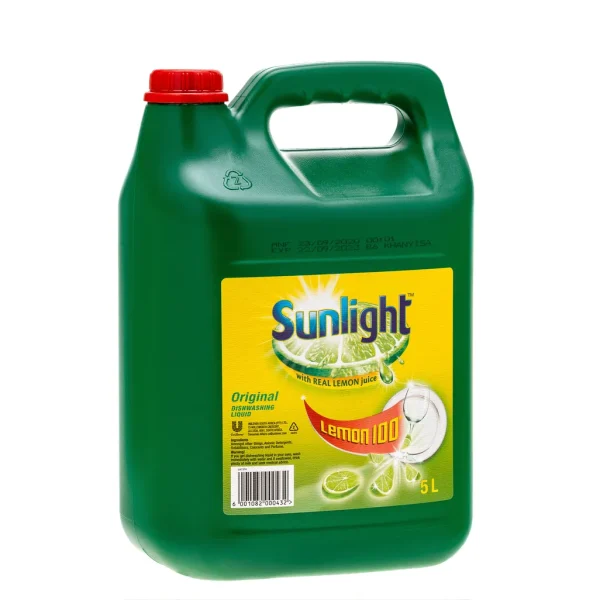 Sunlight Dishwashing Detergent 5L