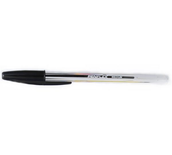 PEN BPN M 1.0 CLEAR BLACK PENFLEX