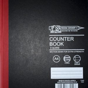 BOOK COUNTER A4 HC 3Q F/M FREEDOM 1025