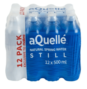 AQUELLE NATURAL WATER STILL (12 X 500ML)