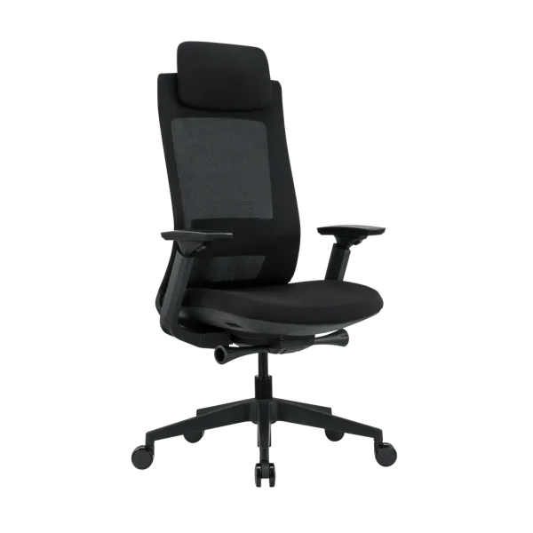 CLASSIC MECH CHAIR OPERATOR HIGHBACK BLACK