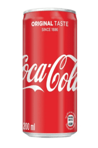 Coca Cola Soft Drink Cans (24 x 200 ml)
