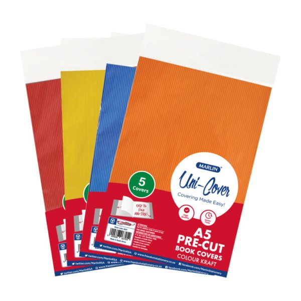 COVER PRE-CUT PAPER A4 STAR LOVE SMILE 5PK MARLIN 001F-001 - Image 2