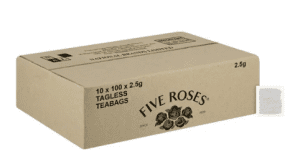 Five Roses Tagless Teabags (1000's x 2.5g)
