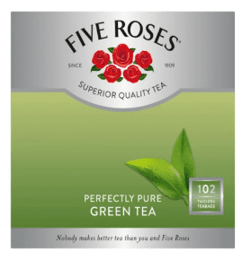 Five Roses Green Tea (1 x 102's)