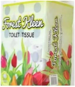 Forest Tissue 1 Ply Toilet Paper Roll (Pack of 1 x 48 Rolls)