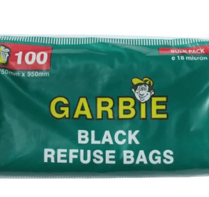 GARBIE BLACK REF BAGS ROLL 100'S
