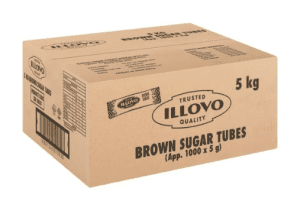 Illovo Brown Sugar Tubes (1000 x 5g) 5kg