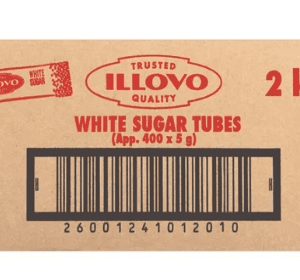 Illovo White Sugar Tubes (400 x 5g) 2kg