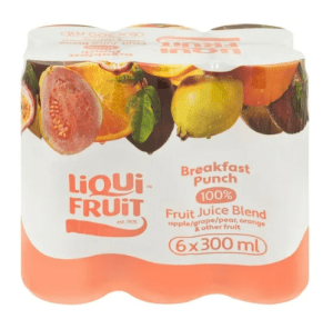 Liqui Fruit 100% Fruit Juice (6 x 300 ml)