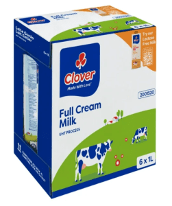 Clover UHT Long Life Milk (All variants) (6 x 1 l)