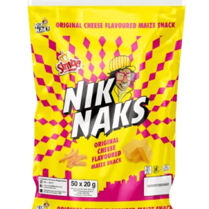 Simba Niknaks Maize Snacks Balers Cheese (50 x 20G)