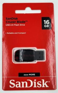 SANDISK USB 2.0 CRUZER BLADE 16GB