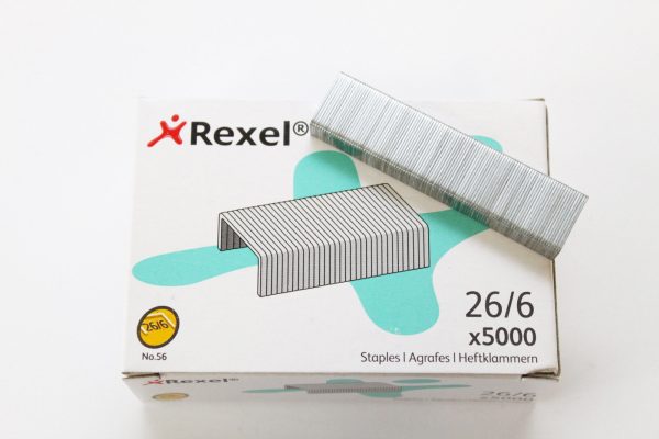 STAPLES 26/6 NO.56 1000'S REXEL 050106