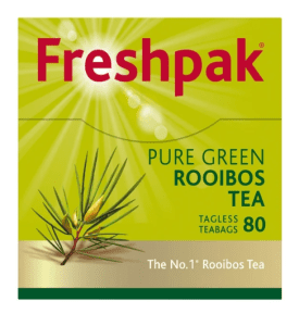 Freshpak 1 x 80's Teabags Green Rooibos