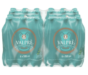 Valpre Sparkling Spring Water (24 x 500ml)