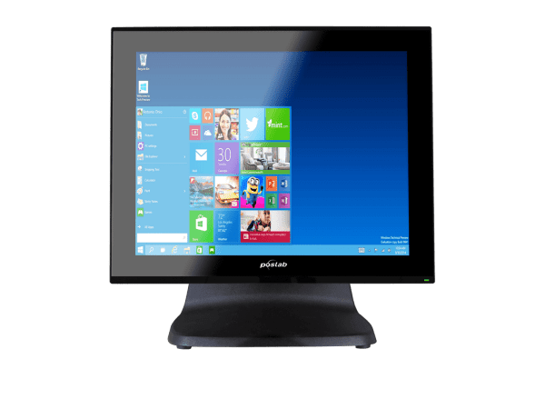 Poslab 15"PCAP Touch Monitor, USB Interface, Res 1024*768