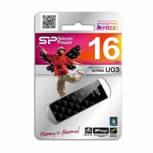 SILICON POWER USB - ULTIMA U03 (2.0 ULTIMA 16GB BLACK)