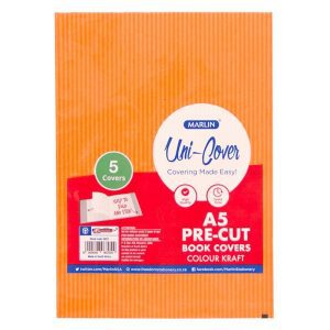 COVER PRE-CUT PAPER A4 STAR LOVE SMILE 5PK MARLIN 001F-001