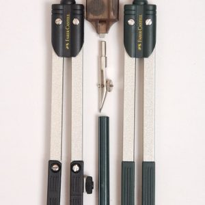 COMPASS SET STUDENT 5 PIECE FABER CASTELL A174352
