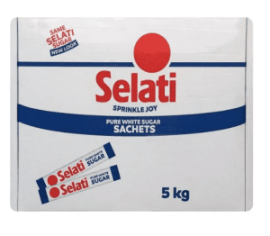 Selati White Sugar Tubes,50 Sachets (1 x 5kg)