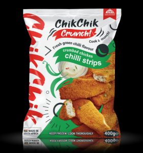 ChikChik Crunch Chilli Chicken Strips 400g