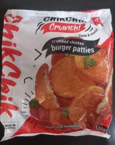 ChikChik Crunch Chicken Burger Patties 520g