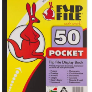 A4 FLIPFILE 50 PAGE KANGAROO