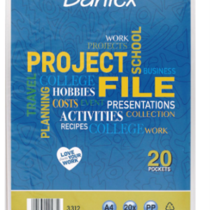 DISPLAY BOOK A4 PROJECT FILE 20PG BANTEX