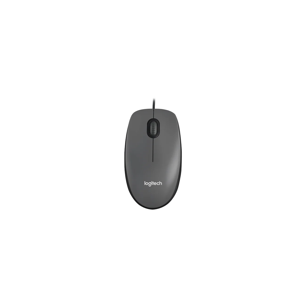 Logitech M90 HD Optical Mouse - Grey